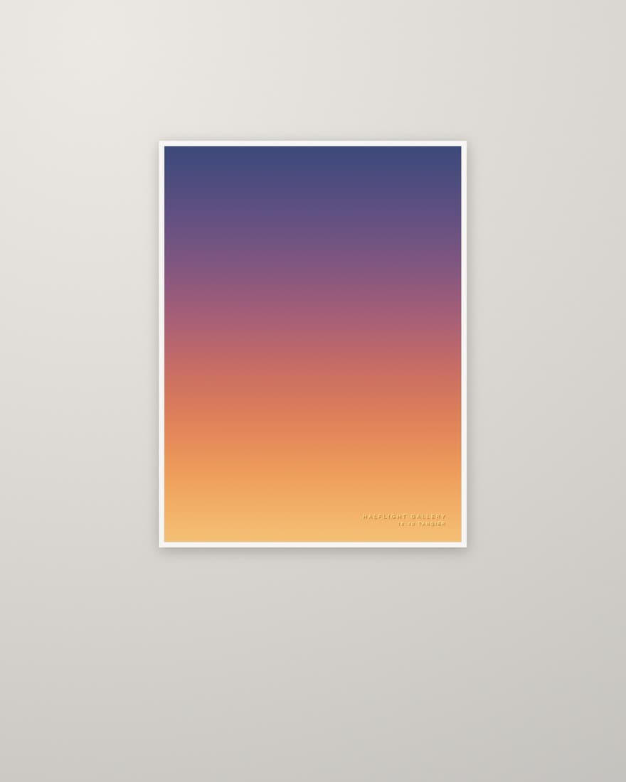 18:40 Tangier, framed